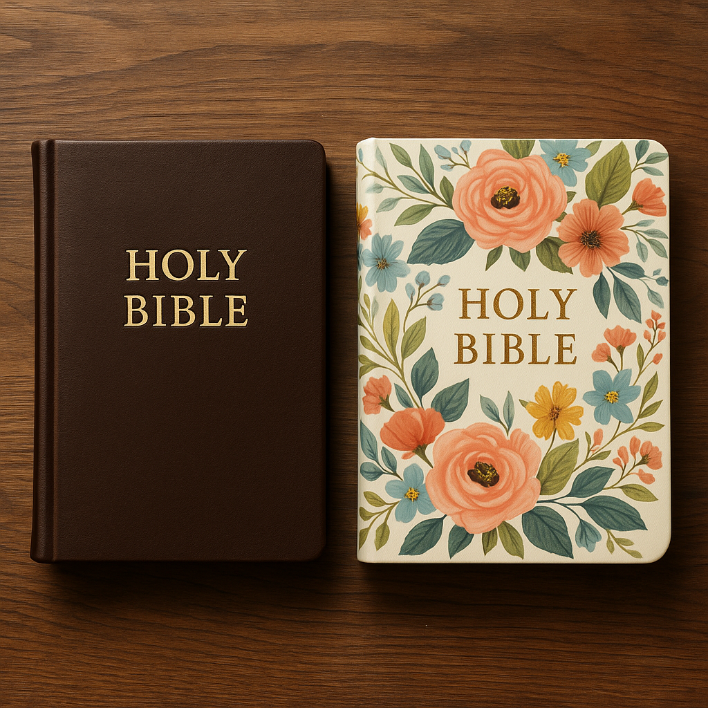 Personalização de Bíblias