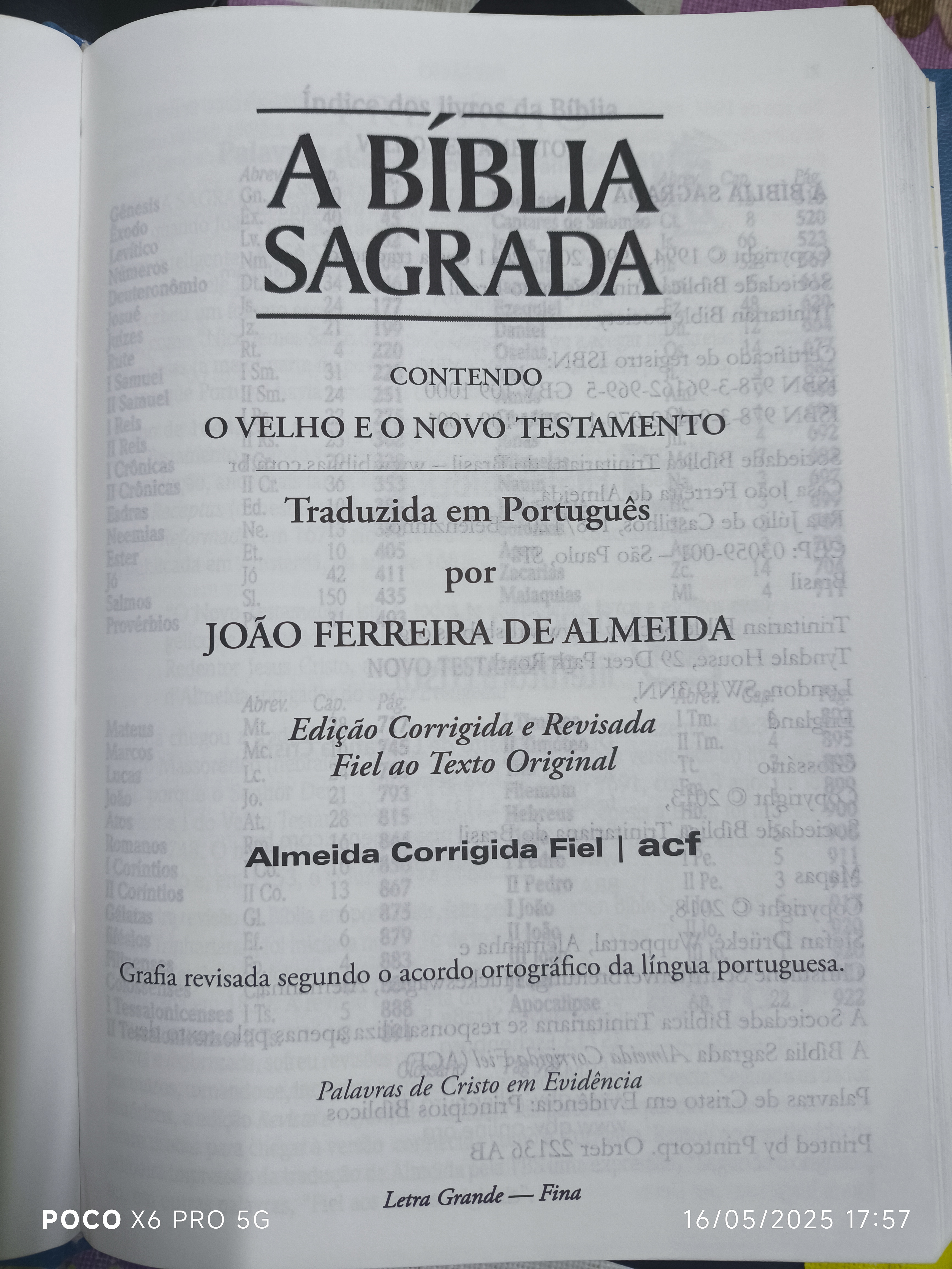 Bíblia Sagrada - Almeida Corrigida Fiel | acf - Imagem 1